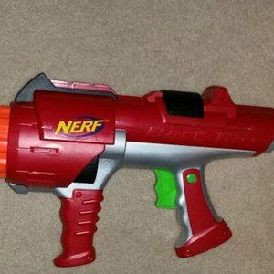 Nerf Dart Tag 2 Guns Red Hasbro 2005 Good Condition
